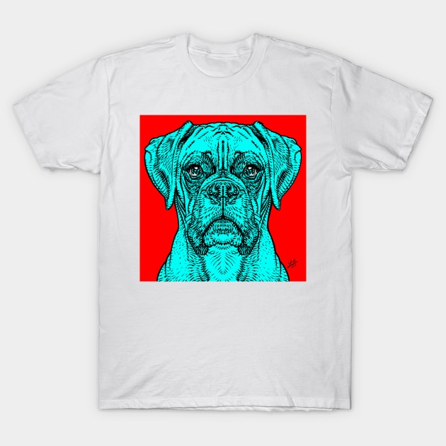 BOXER .5 T-Shirt by lautir